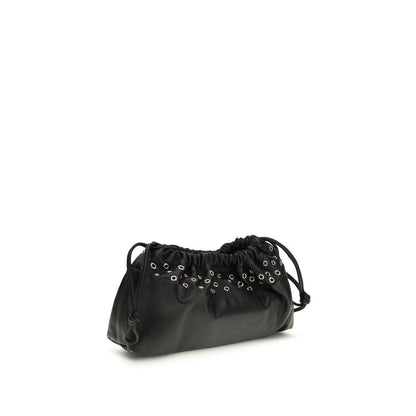 Sac à main Pierre Hardy en cuir de veau noir Bos Taurus