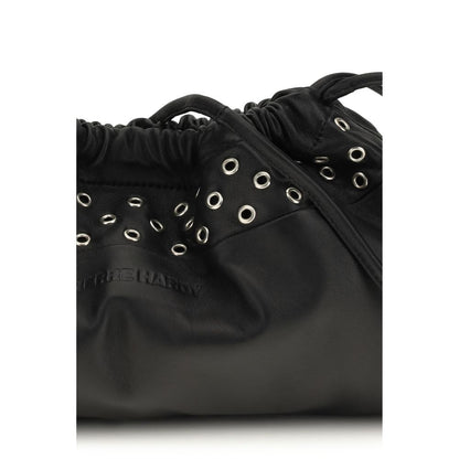 Sac à main Pierre Hardy en cuir de veau noir Bos Taurus