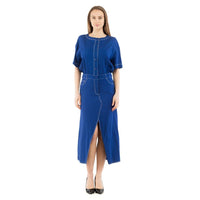 Abito casual Moschino in marabù blu