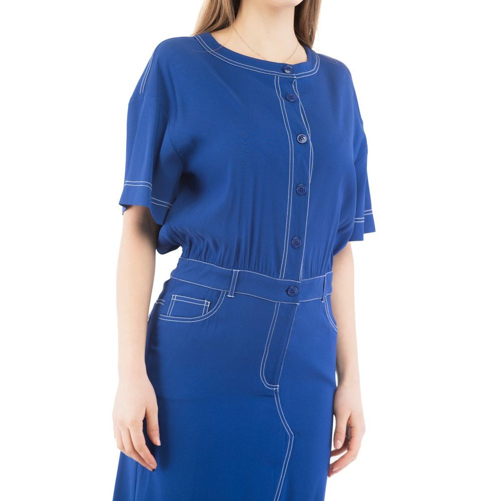 Abito casual Moschino in marabù blu
