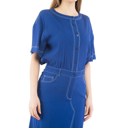 Abito casual Moschino in marabù blu