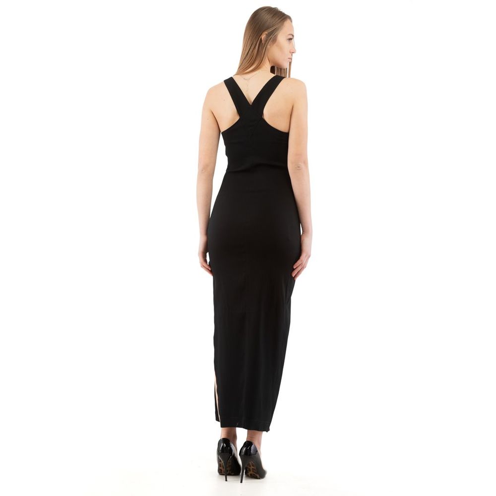 Abito Casual Moschino Nero in Marabù