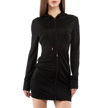 Moschino Abito Casual Nero in Viscosa