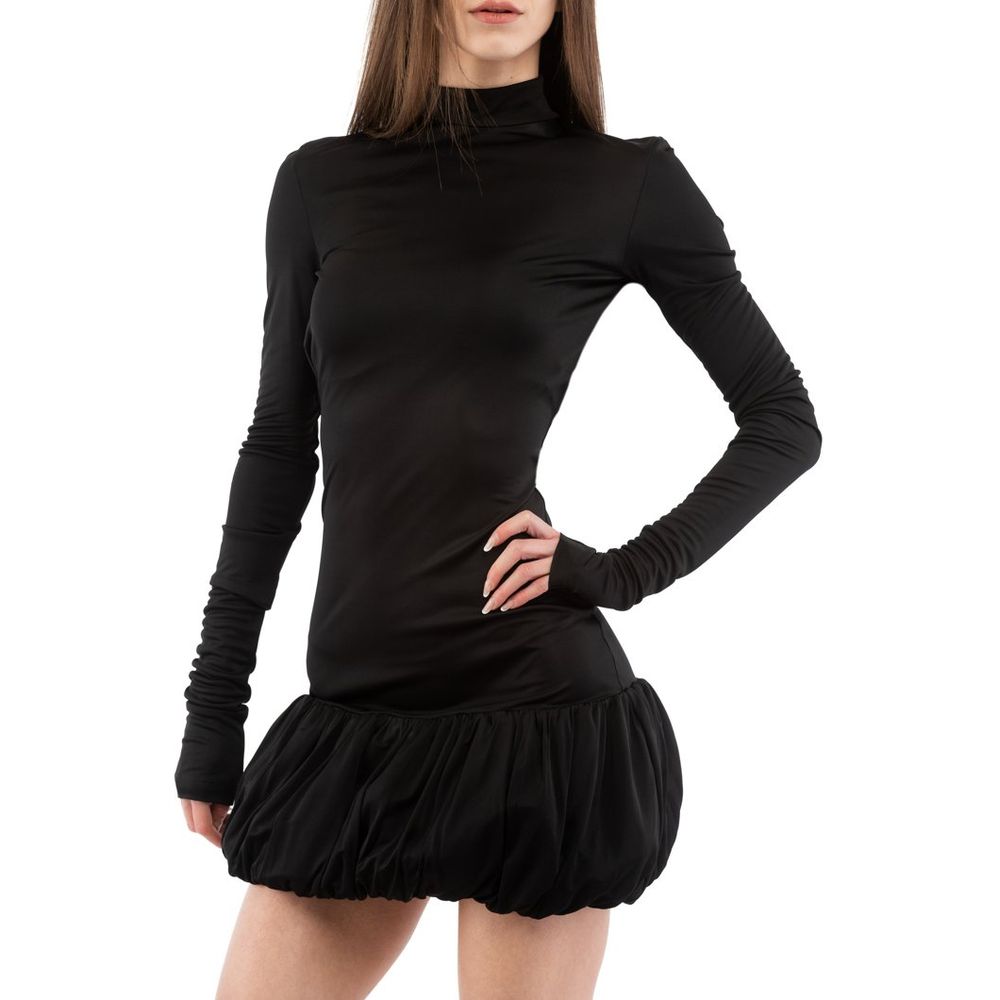 Moschino Abito Casual Nero in Viscosa