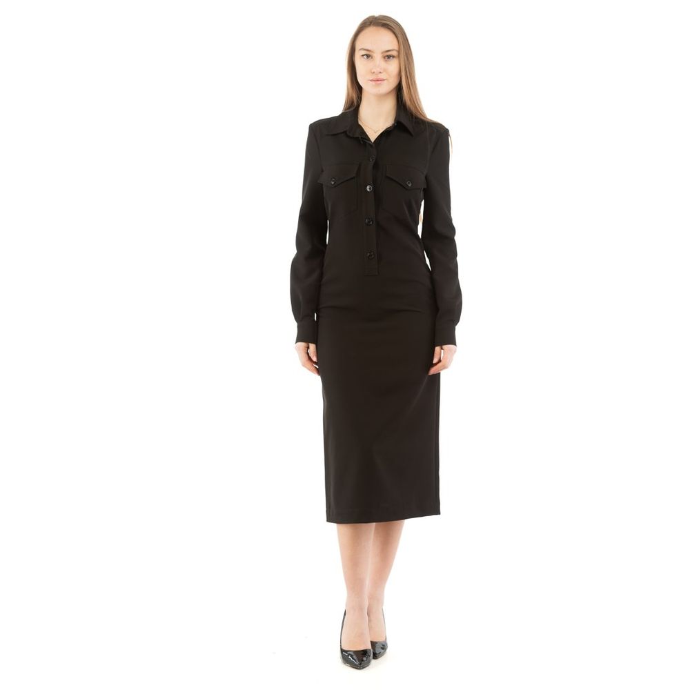 Abito casual Moschino nero in poliestere