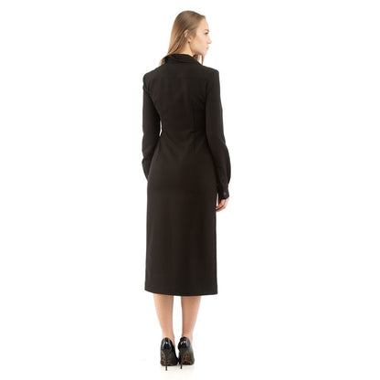 Abito casual Moschino nero in poliestere
