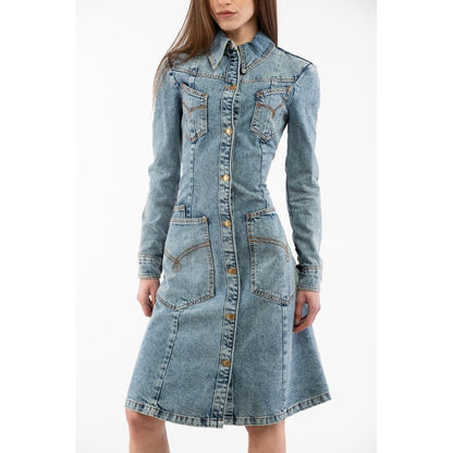 Moschino Abito casual in cotone blu