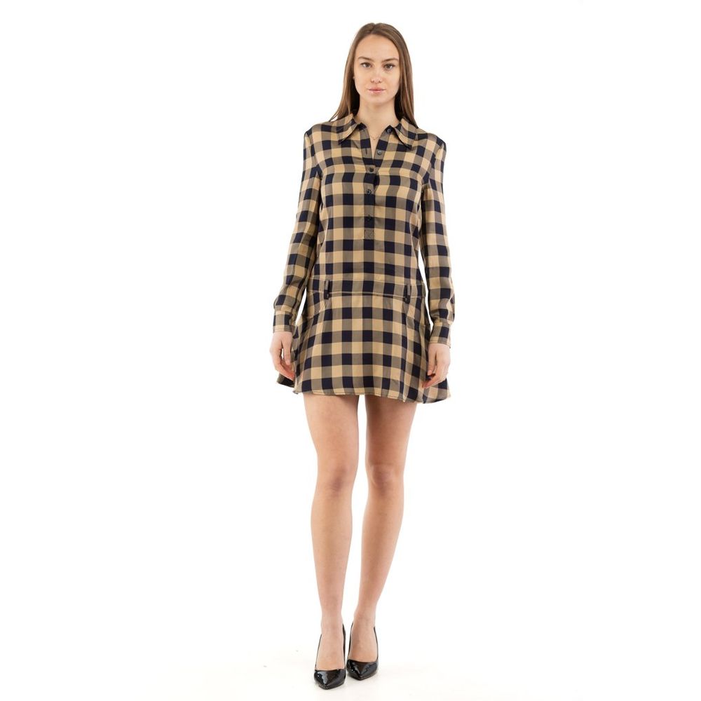 Moschino Abito casual in viscosa multicolor