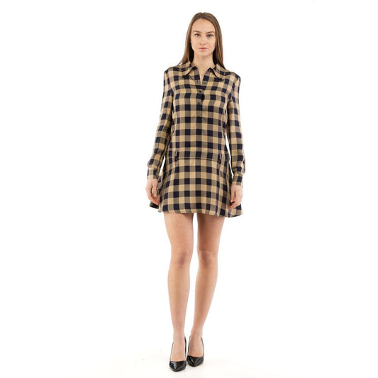 Moschino Abito casual in viscosa multicolor