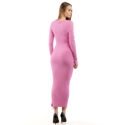 Moschino Abito casual in viscosa multicolor