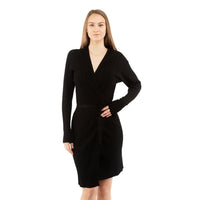 Moschino Abito Casual Nero in Viscosa