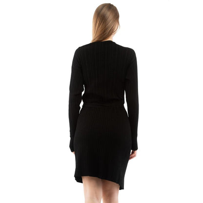 Moschino Abito Casual Nero in Viscosa