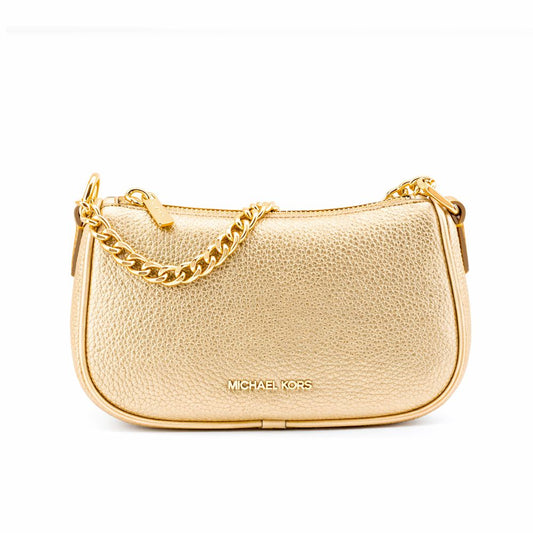 Borsa a spalla Michael Kors Gold in pelle