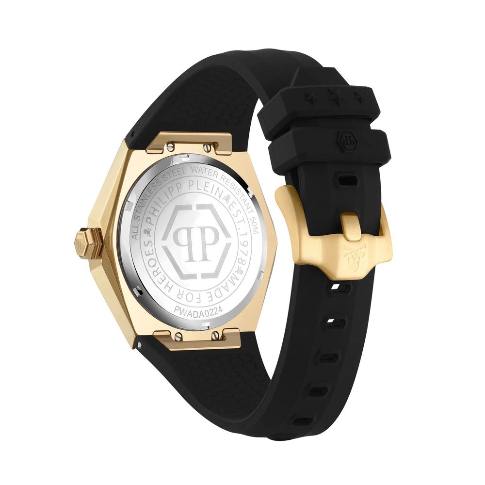 Philipp Plein Montre Robe Synthétique Noire