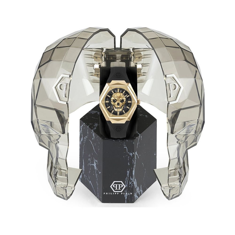 Philipp Plein Montre Robe Synthétique Noire