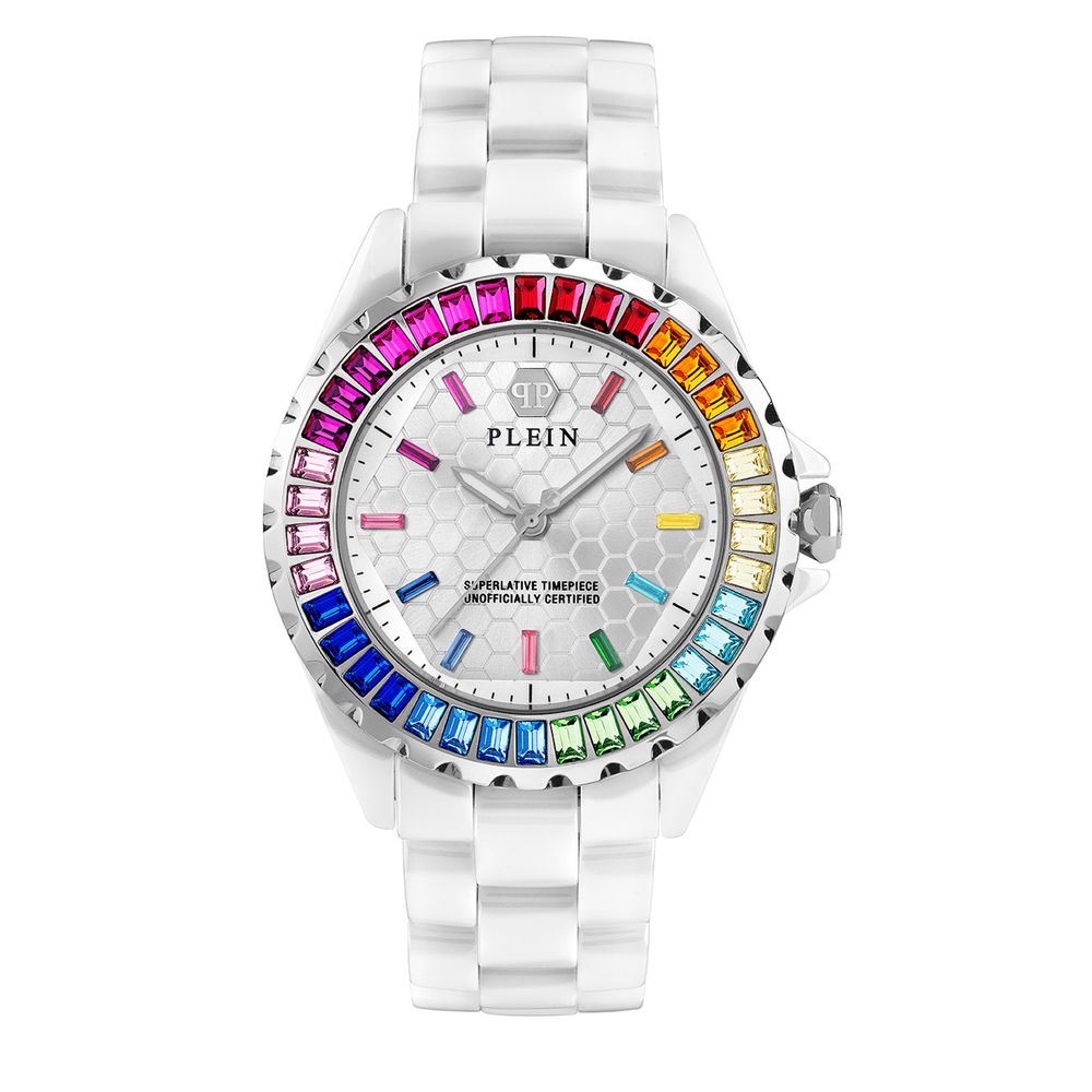 Orologio da donna Philipp Plein in ceramica bianca