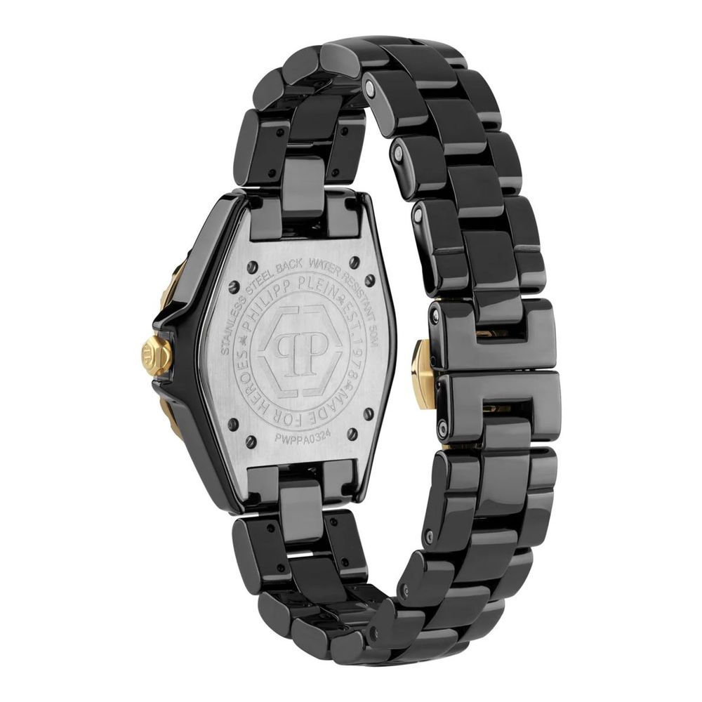 Montre Philipp Plein en céramique noire
