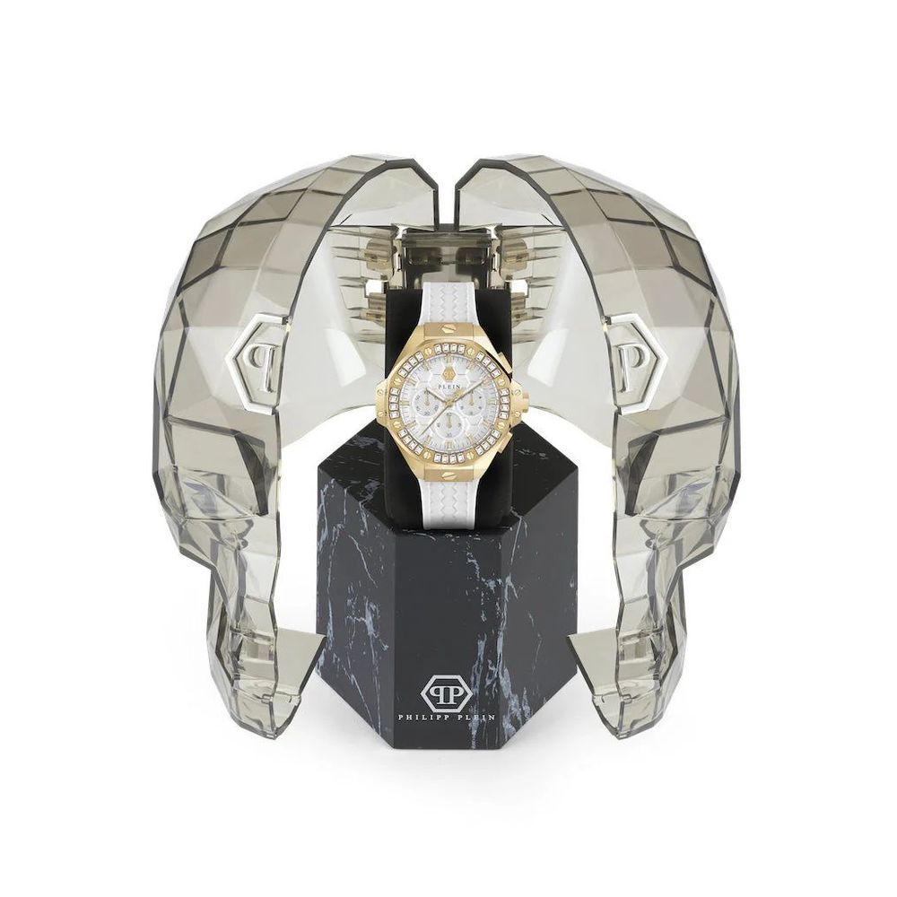 Orologio da Donna Philipp Plein Bianco in Materiale Sintetico