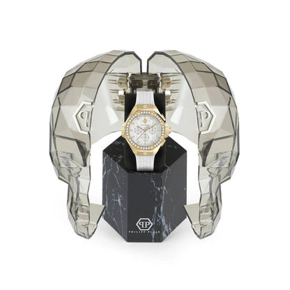 Orologio da Donna Philipp Plein Bianco in Materiale Sintetico