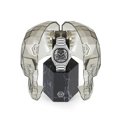 Orologio elegante Philipp Plein in acciaio inossidabile grigio