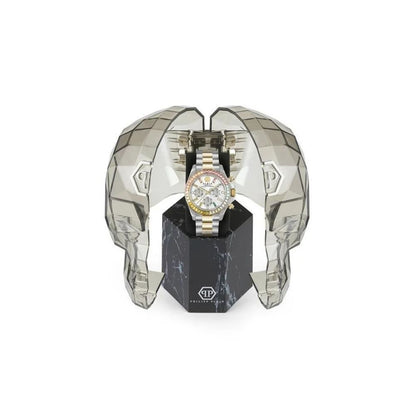 Orologio Philipp Plein con bracciale in acciaio inossidabile dorato