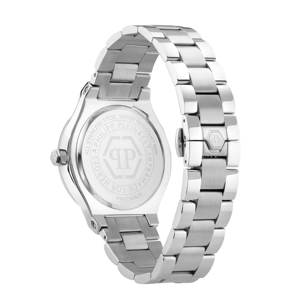Orologio elegante Philipp Plein in acciaio inossidabile grigio