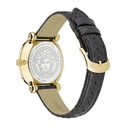 Orologio Versace in pelliccia nera