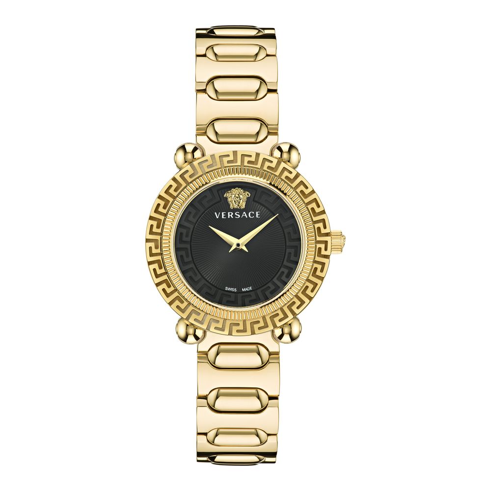 Montre habillée Versace en acier inoxydable doré