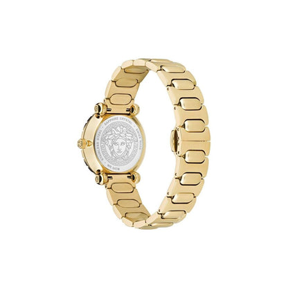 Montre habillée Versace en acier inoxydable doré