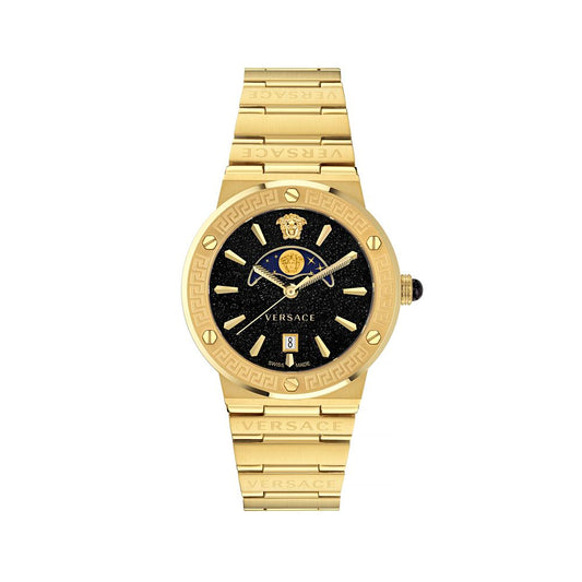 Orologio Versace da donna in acciaio inossidabile dorato