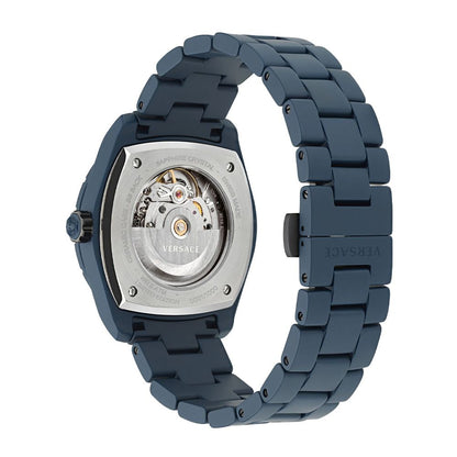 Orologio da donna Versace in ceramica blu