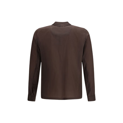 Camicia Herno in poliammide marrone