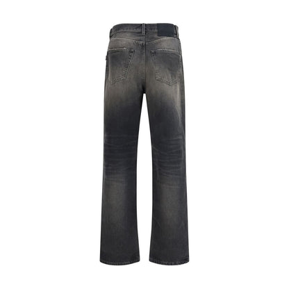 Jeans Haikure in cotone nero dalla vestibilità rilassata