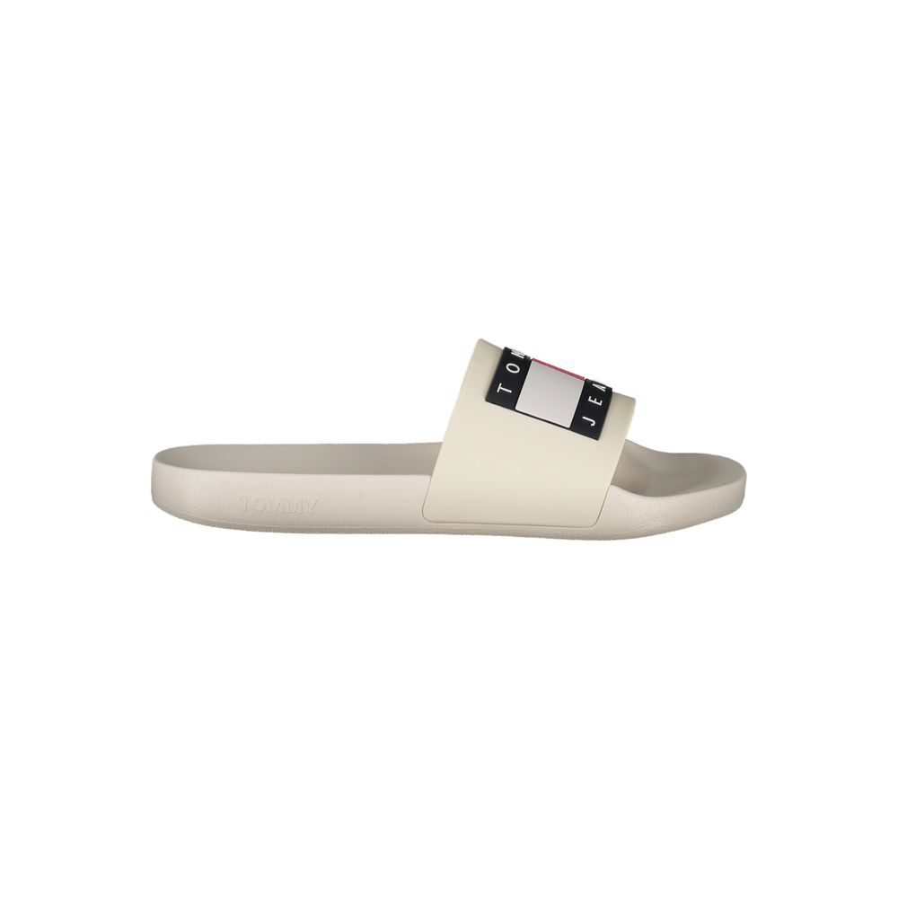 Pantoufles Tommy Hilfiger en polyuréthane beige pour homme