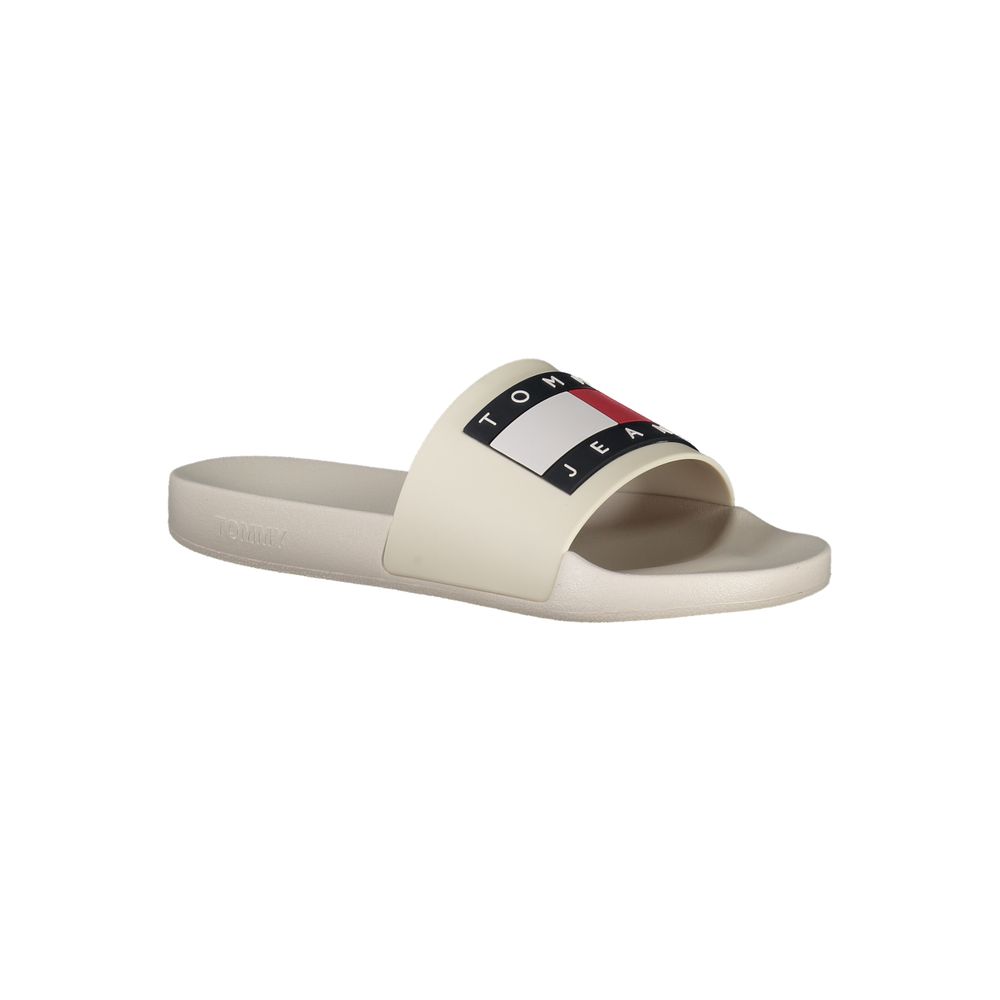 Pantoufles Tommy Hilfiger en polyuréthane beige pour homme