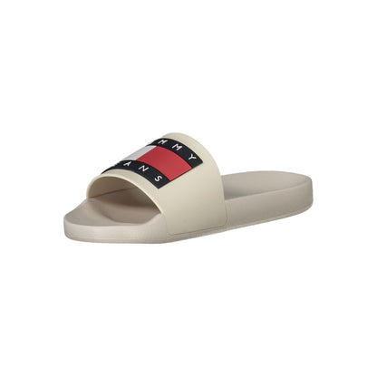 Ciabatta Uomo Tommy Hilfiger in Poliuretano Beige