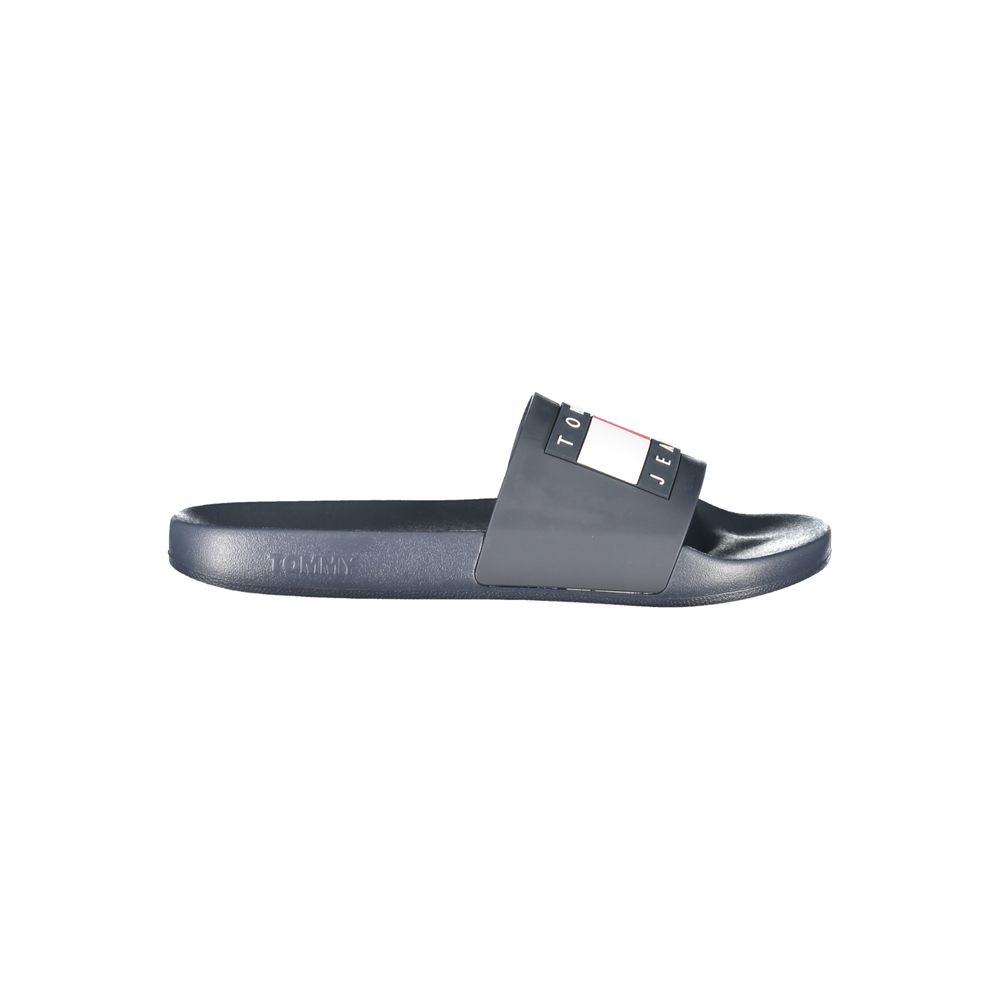 Tommy Hilfiger Ciabatte da uomo in poliuretano blu