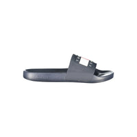 Tommy Hilfiger Ciabatte da uomo in poliuretano blu