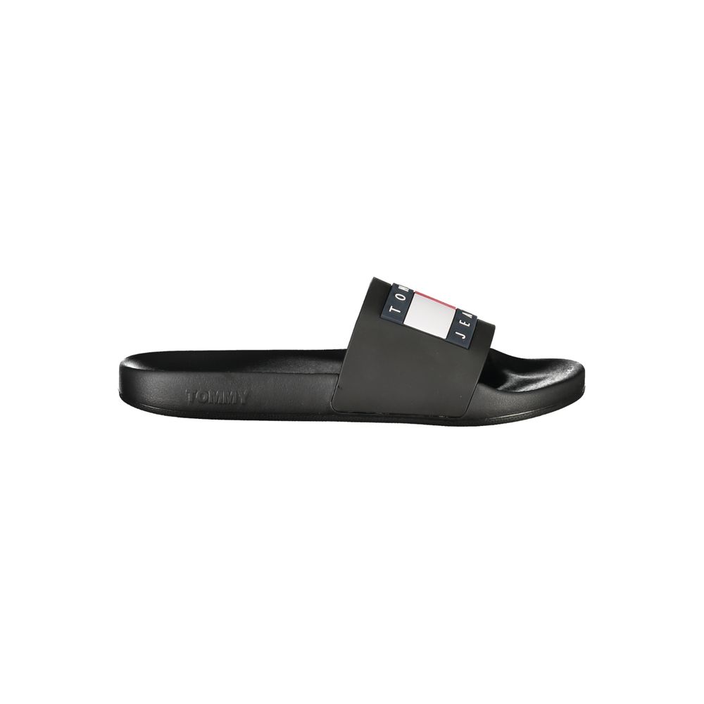 Pantofola da uomo Tommy Hilfiger in poliuretano nero