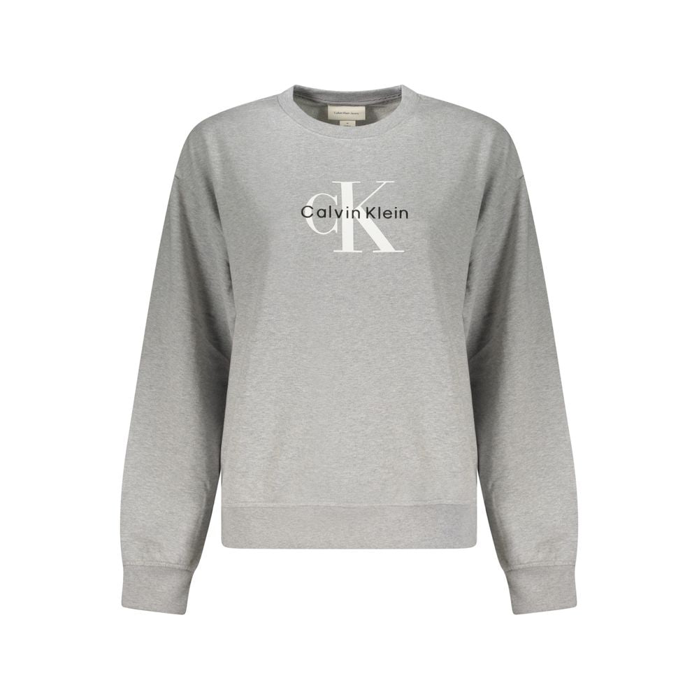 Sweat-shirt Calvin Klein Grigio en coton pour femme