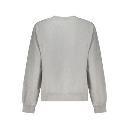 Felpa Calvin Klein Grigia in Cotone da Donna