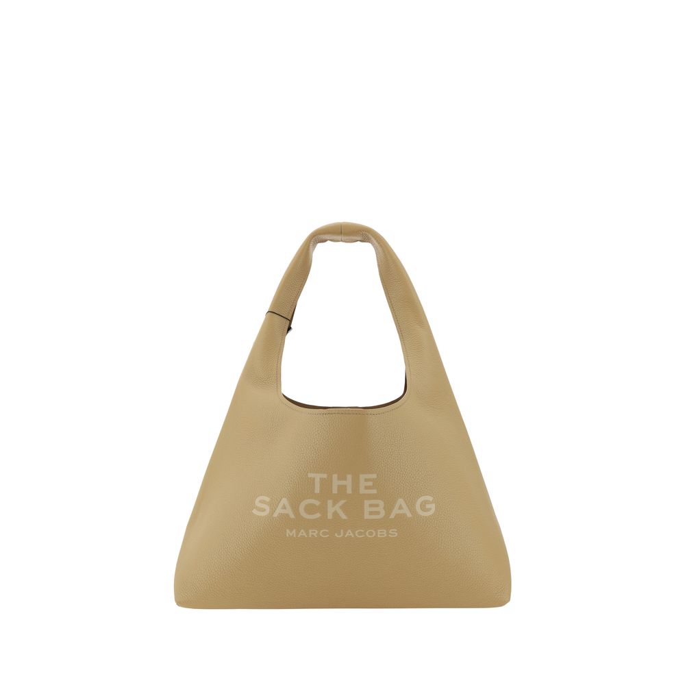 Borsa a Spalla Marc Jacobs in Pelle di Vitello Beige Bos Taurus