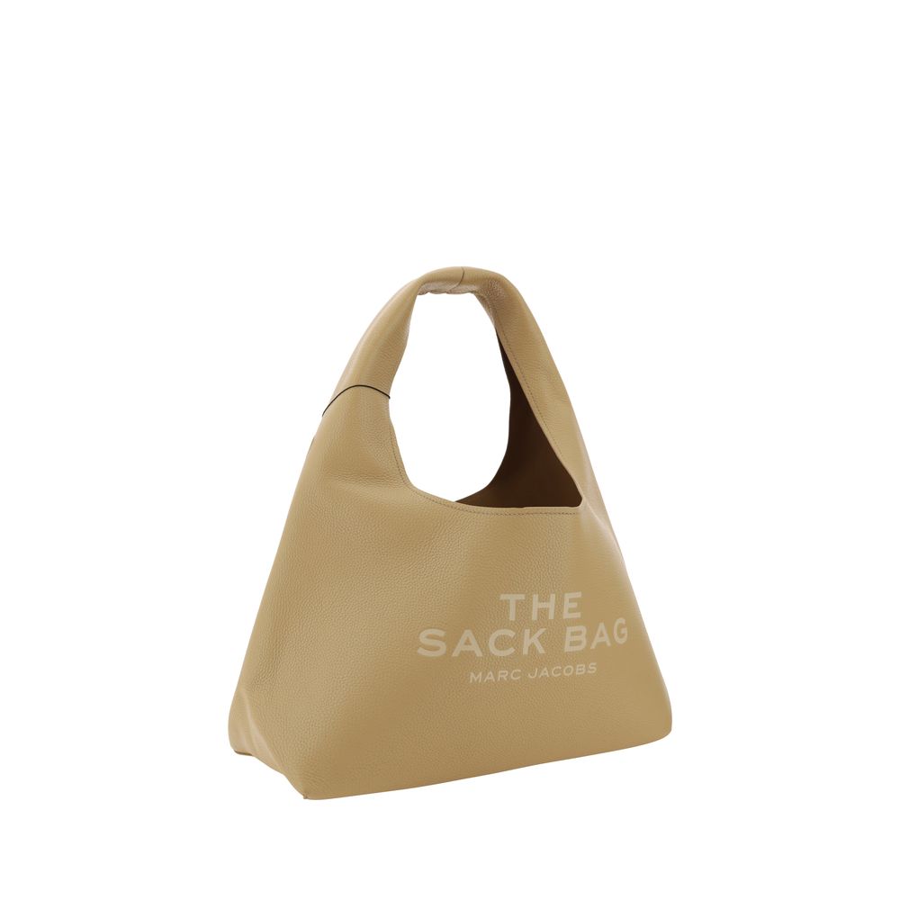 Borsa a Spalla Marc Jacobs in Pelle di Vitello Beige Bos Taurus