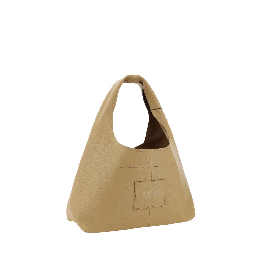 Borsa a Spalla Marc Jacobs in Pelle di Vitello Beige Bos Taurus