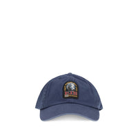 Cappellino da baseball Parajumpers in cotone blu