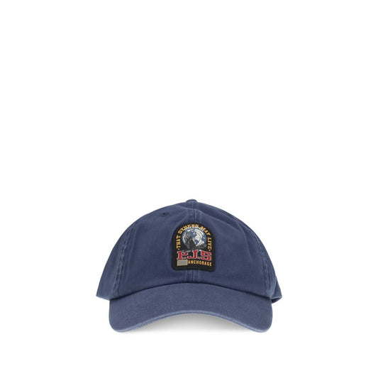Cappellino da baseball Parajumpers in cotone blu