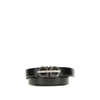 Cintura Regular Ferragamo Nera In Pelle Di Vitello Bos Taurus