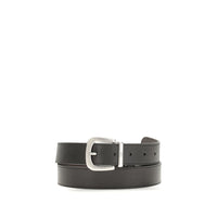 Cintura Regular Valentino Garavani in Pelle di Vitello Nera Bos Taurus