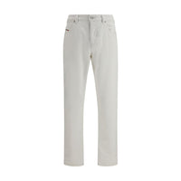 Jeans slim Diesel en coton blanc
