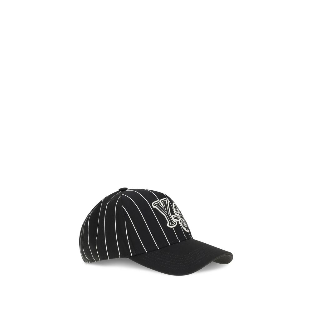 Cappellino Y-3 in poliestere nero